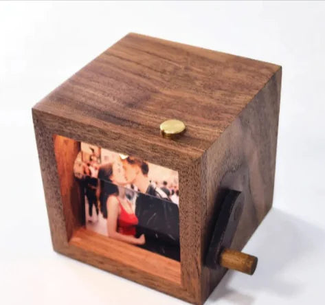 Wooden Flip Book Photo Gift