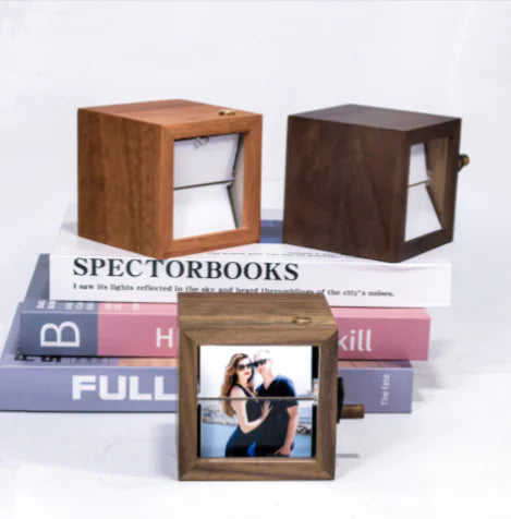 Wooden Flip Book Photo Gift