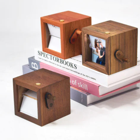Wooden Flip Book Photo Gift