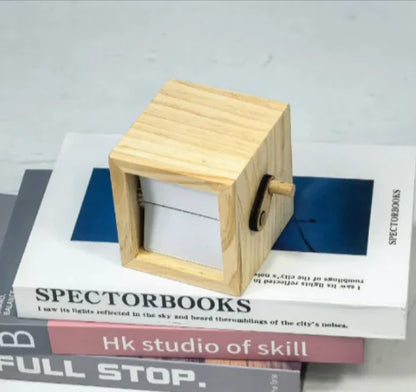 Wooden Flip Book Photo Gift